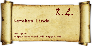 Kerekes Linda névjegykártya